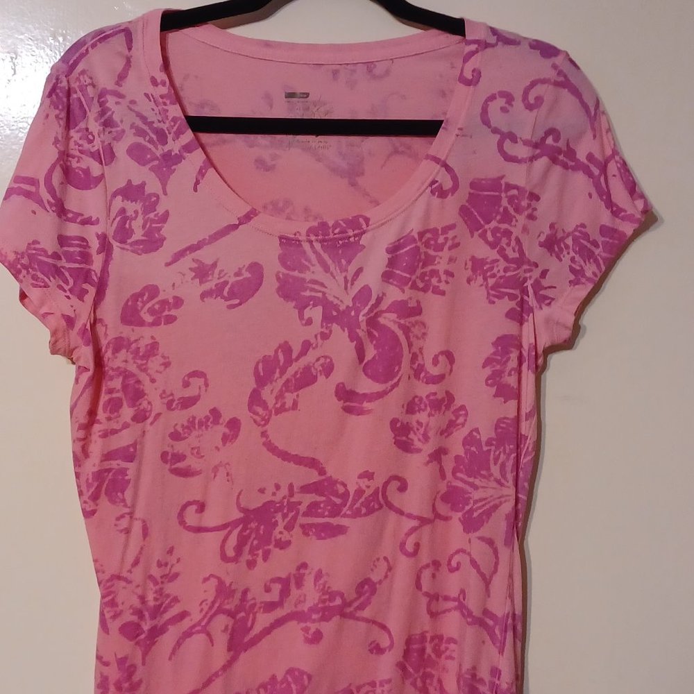 Aspire Yoga Women's Pink Top Size M
